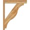 Ekena Millwork Funston Block Rough Sawn Outlooker, Western Red Cedar, 6"W x 32"D x 40"H OUT06X32X40FST05RWR - alternate 2